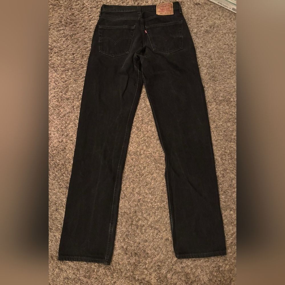 501 Levi's Black Jeans